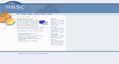 Desktop Screenshot of hsc-gmbh.net